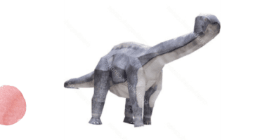 Papercraft-dinosaurio