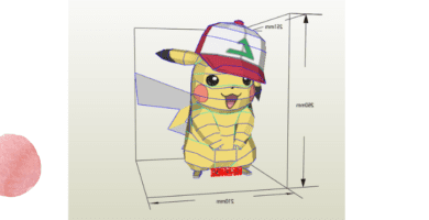 Papercraft-pikachu