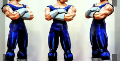 Papercraft DBZ_Vegeta