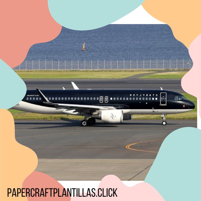 Papercraft-_Plantilla_avion