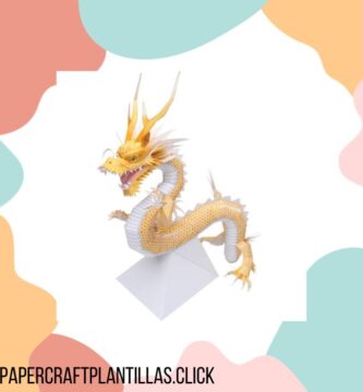 Papercraft-_Plantilla_dragon