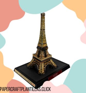 Papercraft-_Plantilla_torre_eifeil