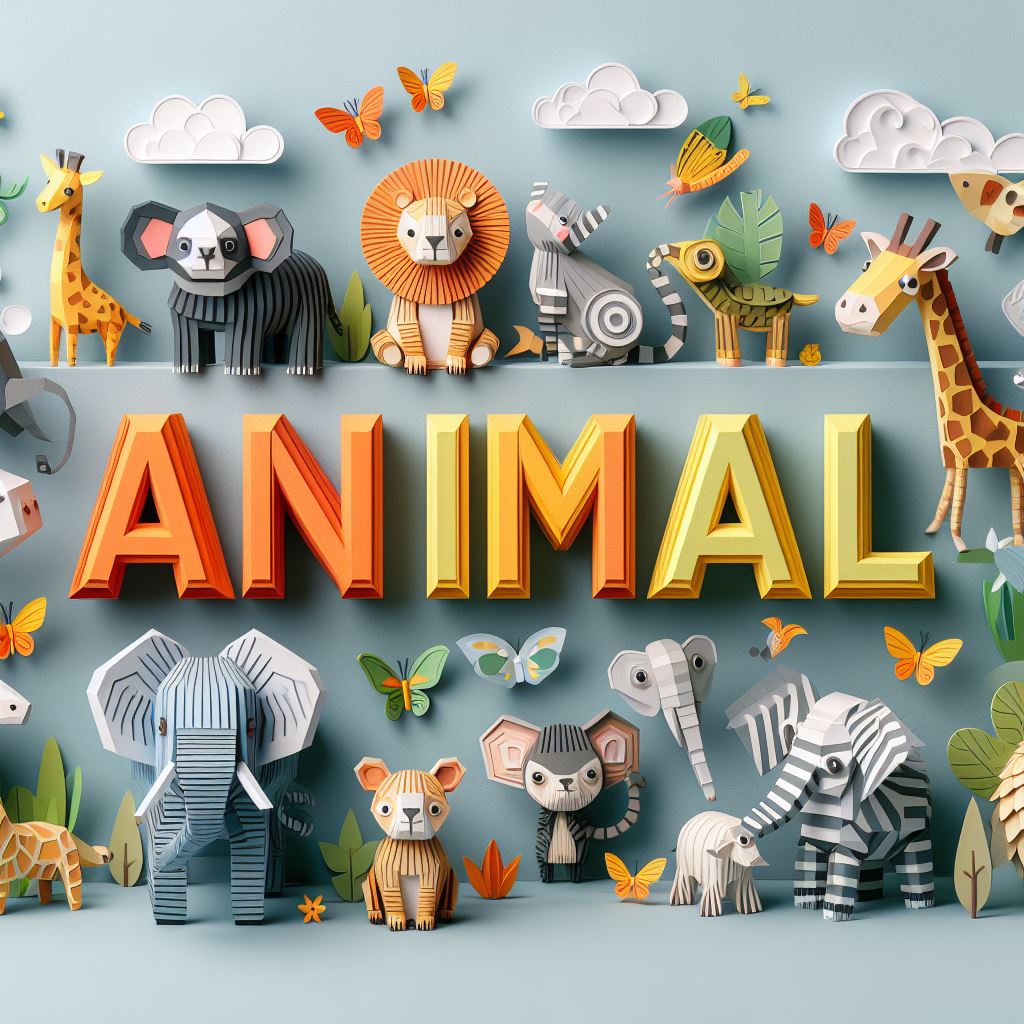 Papercraft de Animales