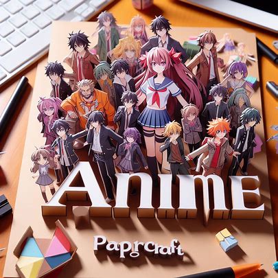 Papercraft de Anime