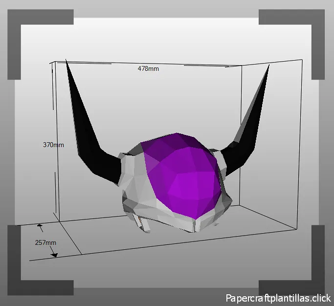 Papercraft freezer casco