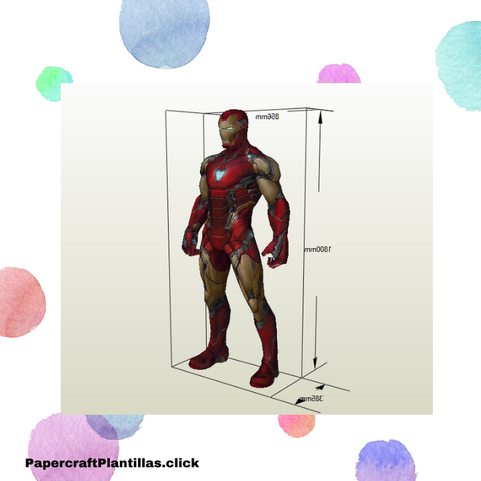 Papercraft-iron-man