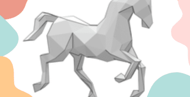 Papercraft-caballo