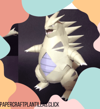 Tyranitar-Papercraft